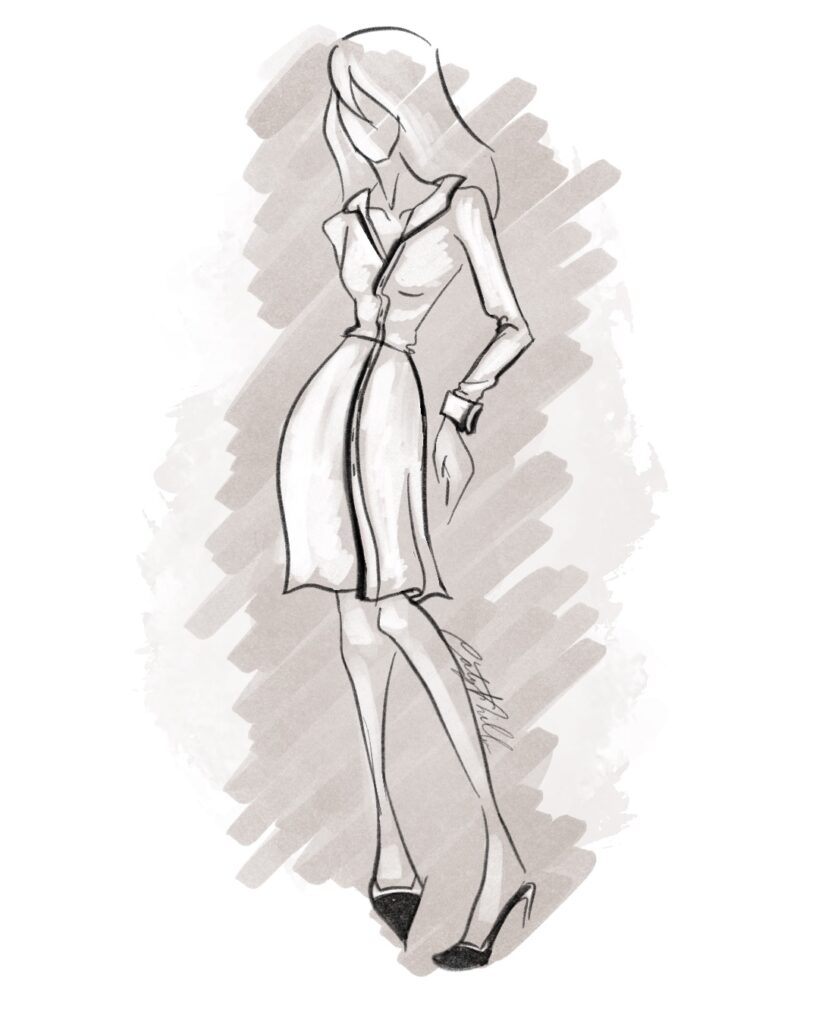 Worn In Shop Vogue January 2001 Shirtdress